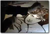 immagine di pittura a grisaglia